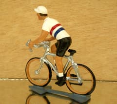 Figurine Cycliste CBG Mignot Maillot Hollandais en Danseuse