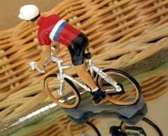 Figurine Cycliste CBG Mignot Maillot du Luxembourg en Danseuse