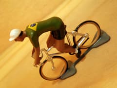 Figurine Cycliste CBG Mignot Maillot du Brésil