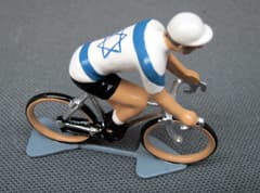 Figurine Cycliste CBG Mignot Maillot d'Israël