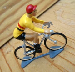 Figurine Cycliste CBG Mignot Maillot Champion de Belgium