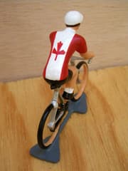 Figurine Cycliste CBG Mignot Maillot du Canada