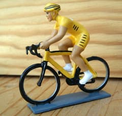 Figurine Cycliste CBG Mignot Maillot Jaune Contemporain