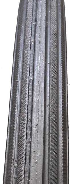 Pneu Plein Greentyre Classique Noir 24x1 3/8 ETRTO 37-540 Largeur Intérieure de Jante 19-21mm