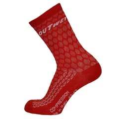 Chaussettes de Compression Outwet Mi-Mollet Rouge