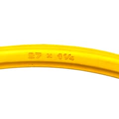 Pneu Plein Greentyre Courier Jaune 27x1 1/4 Largeur Intérieure de Jante 16-18mm ETRTO 30-630
