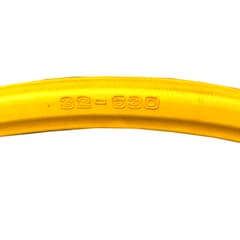 Pneu Plein Greentyre Courier Jaune 27x1 1/4 Largeur Intérieure de Jante 16-18mm ETRTO 30-630