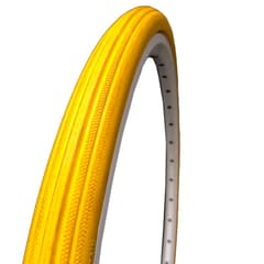 Pneu Plein Greentyre Courier Jaune 27x1 1/4 Largeur Intérieure de Jante 16-18mm ETRTO 30-630