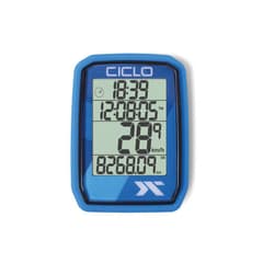 Compteur Ciclo Protos 205 sans Fil Bleu