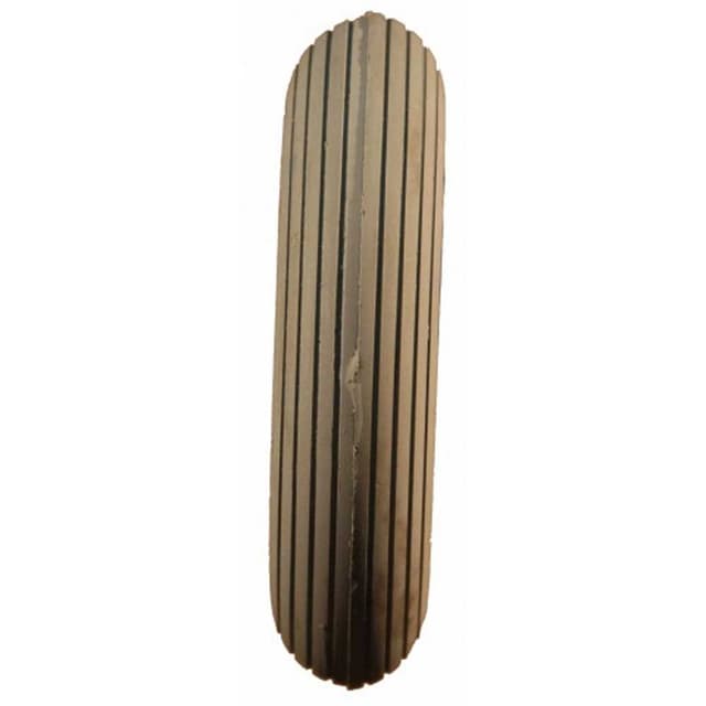 Pneu Plein Greentyre Cub  Gris 6x1 1/4 150x32 Largeur Intérieure de Jante 22-24mm ETRTO 32-86