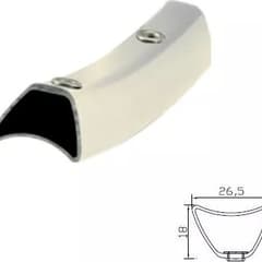 Jante FRM XMD 309 26" White 28 pour boyau