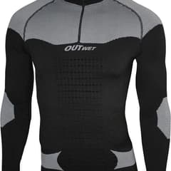 Sous-Vêtement Outwet Deep Impact WP3 Manches Longues Zip Col Montant Taille Unique