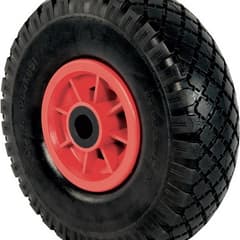 Roue pleine Olympique pour diable 260x85 mm / 3.00-4 avec jante plastique