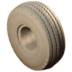 Pneu Plein Greentyre Dusk Gris 3.00-4 260x85 Largeur Intérieure de Jante 56-58mm