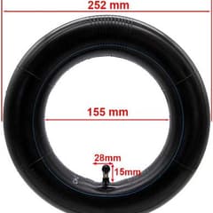 Chambre à air eWheel 10x3 Schrader coudée