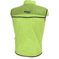Gilet Outwet Coupe-Vent et Imperméable Sans Manches avec Zip Yelow S