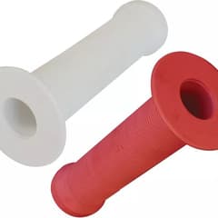 Grips FRM BMX caoutchouc Kraton Red/White (la paire)