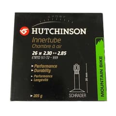 Chambre à Air Hutchinson Standard 26x2.30/2.85 Schrader 35mm ETRTO 57/72-559