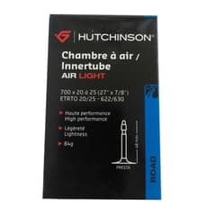 Chambre à Air Hutchinson Air Light 700x20/25 Presta 48mm ETRTO 20/25-622/630
