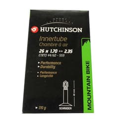 Chambre à Air Hutchinson Standard 26x1.70/2.35 Schrader 48mm ETRTO 44/60-559