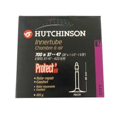 Chambre à Air Hutchinson Protect'Air 700x37/47 Presta 48mm avec Liquide Préventif ETRTO 37/47-622/635
