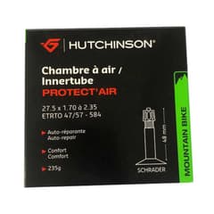 Chambre à Air Hutchinson Protect'Air 27.5x1.70/2.35 Schrader 48mm avec Liquide Préventif ETRTO 47/57-584