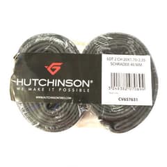 Pack de 2 Chambres à air Hutchinson 20x1.70/2.35 Schrader 40mm ETRTO 44/60-406