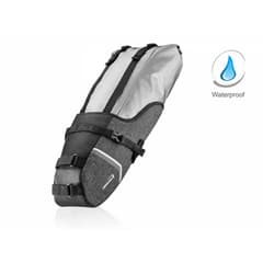Sacoche de Selle Ibera SeatPak Carryall Étanche Gris 10L