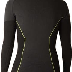 Sous-Vêtement Outwet Islanda Manches Longues Col Rond Unisexe Noir L/XL