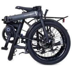 Vélo Électrique Pliant Dahon UNIO E20 9 Vitesses en Noir Intense