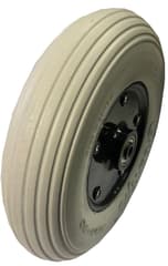 Roue et Pneu Plein Greentyre Leo 8x2 200x50 Gris Moyeu 60mmx8mm