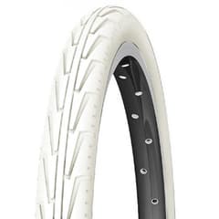 Pneu Michelin City Junior 12 1/2x1.75x2 1/4 Rigide Blanc - ETRTO 47-203