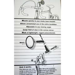 Rétroviseur Mirrycle avec Fixation sur Cocottes de Freins