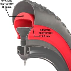 Tannus Armour Insert de protection chambre 700 35/40-622