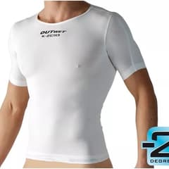Sous-vêtement manches courtes Outwet K Zero taille unique blanc