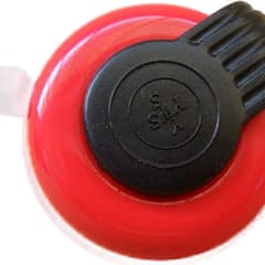 Olympique Sonnette classique noir/rouge