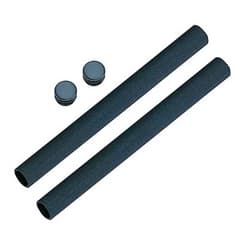 Grips en Mousse Point pour Guidon Papillon 300mm Noir