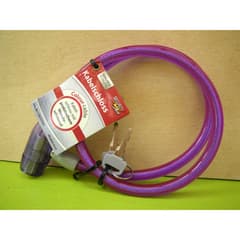 Antivol Câble Point 80cm Violet
