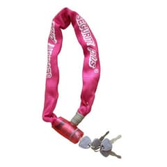 Antivol Chaine Point 65cm Rose