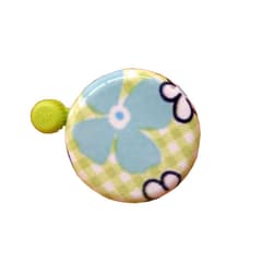 Sonnette Point Fleur Vert pour Vélo