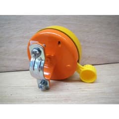 Sonnette Point Poussin pour Vélo Jaune