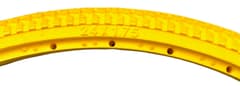 Pneu Plein Greentyre Polyair Jaune 24x1.75 Largeur Intérieure de Jante 29-31mm ETRTO 44-507