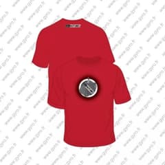 T-shirt Notubes homme rouge taille XXL
