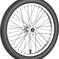 Roue à rayons ROLKO 16 pouces pour fauteuil - moyeu 12 mm, largeur 53 mm