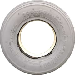 Pneu Impac Xsence avec Insert Plein 200x50 8x2 CY240 Gris Pour jante largeur 28mm en 2 parties