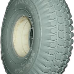 Pneu avec insert plein Impac IS311 Gris 260x85 / 3.00-4 4PR - jante 55 mm