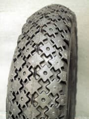Pneu Impac Block 2PR 3.00-4 260x85 Rigide Noir