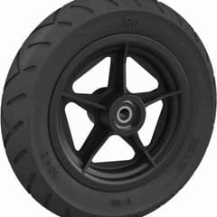 Pneu plein Impac Semi-Slick 10x2 noir