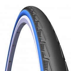 Pneu Mitas Syrinx 700x23C V80 Classic Noir Bleu Rigide - ETRTO 23-622