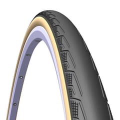 Pneu Mitas Syrinx 700x25C V80 Classic Noir Beige Rigide - ETRTO 25-622